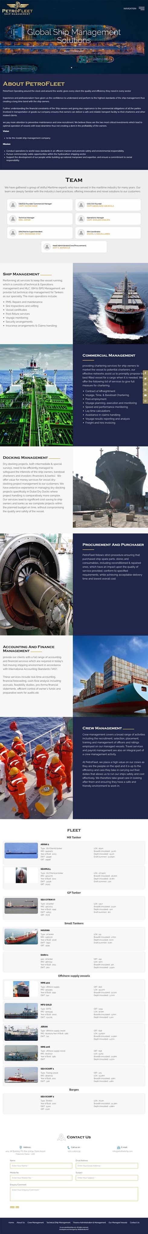 Petrofleet - United Arab Emirates Portfolio